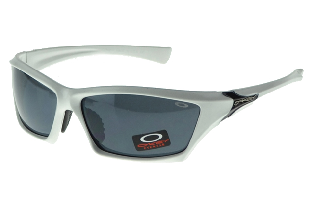 Oakley Asian Fit Sunglasses White Frame Gray Lens