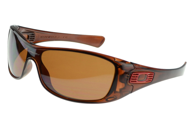 Oakley Antix Sunglasses Brown Frame Brown Lens