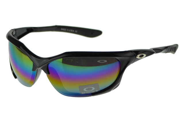 Oakley Asian Fit Sunglasses Black Frame Colored Lens