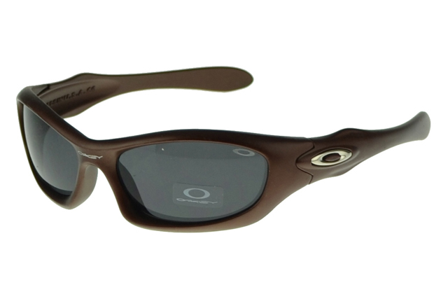 Oakley Asian Fit Sunglasses Brown Frame Gray Lens