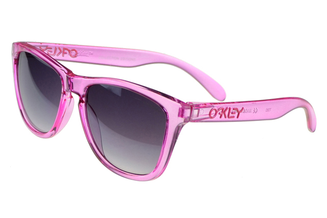 Oakley Frogskin Sunglasses pink Frame purple Lens