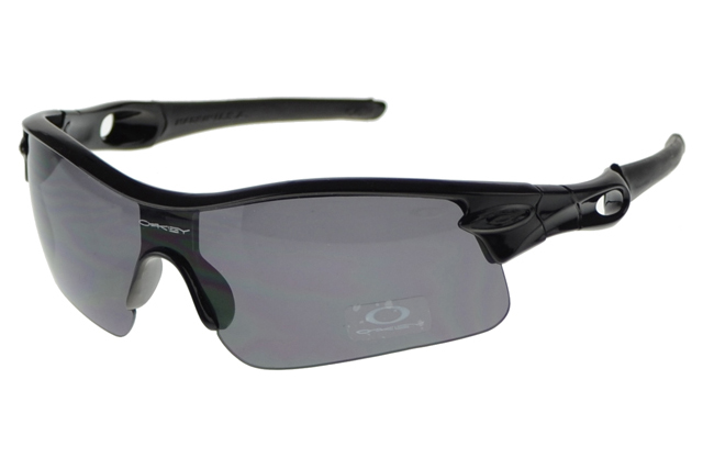 Oakley Radar Range Sunglasses Black Frame Black Lens