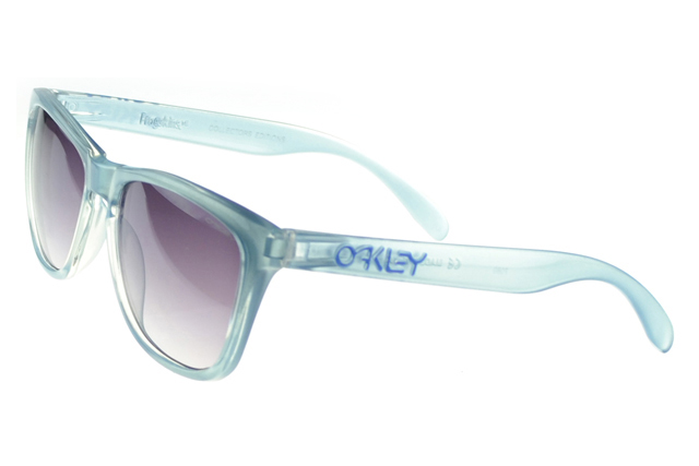 Oakley Frogskin Sunglasses white Frame purple Lens