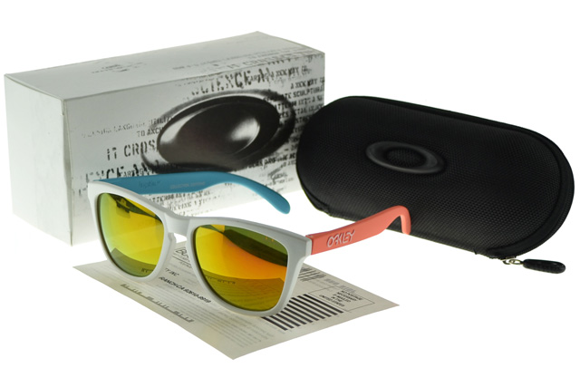 Oakley Frogskin Sunglasses orange Frame yellow Lens