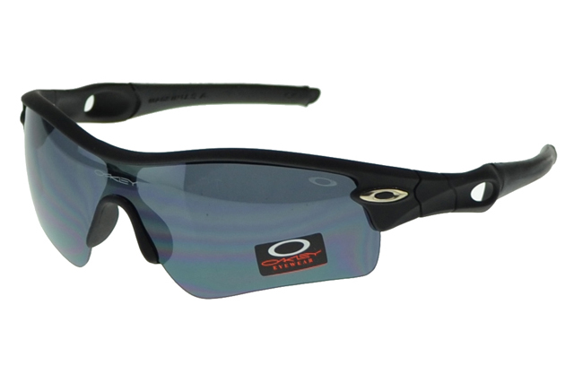 Oakley Radar Range Sunglasses Black Frame Blue Lens