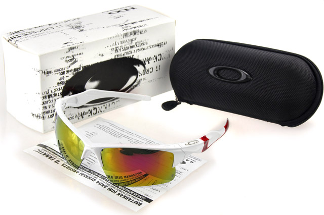 Oakley Frogskin Sunglasses White Frame Yellow Lens