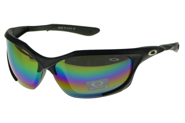 Oakley Asian Fit Sunglasses Black Frame Colored Lens