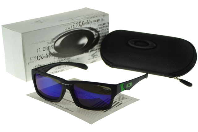 Oakley Frogskin Sunglasses black Frame blue Lens