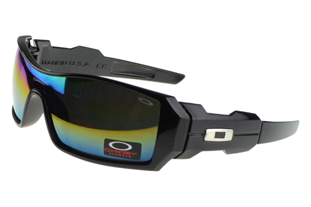 Oakley Oil Rig Sunglasses Black Frame Colored Lens