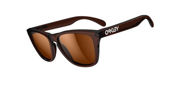 Oakley Frogskins Polished Rootbeer Bronze Sunglasses