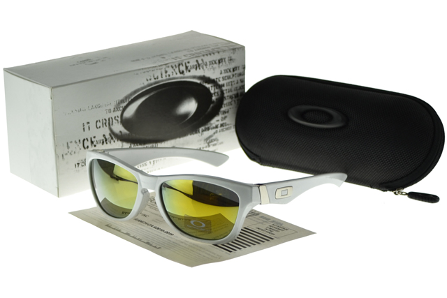 Oakley Frogskin Sunglasses white Frame yellow Lens