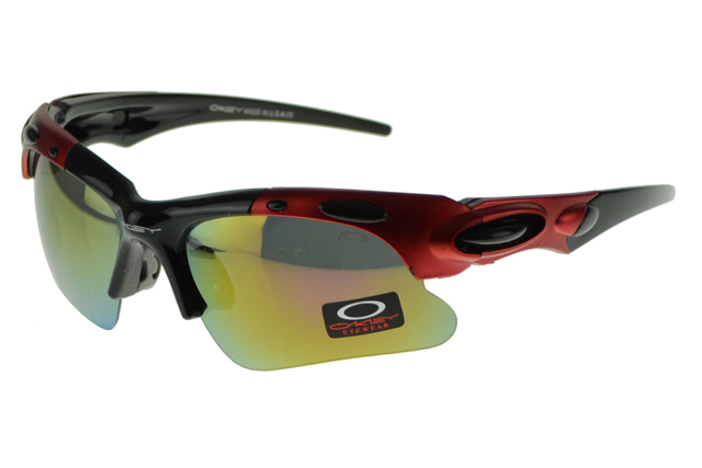 Oakley Radar Range Sunglasses Red Frame Yellow Lens