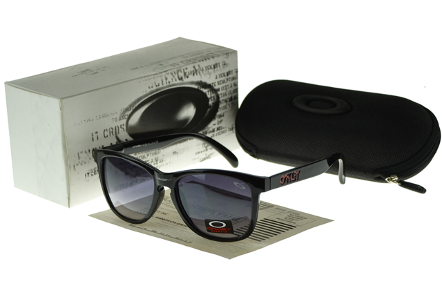 Oakley Frogskin Sunglasses black Frame blue Lens