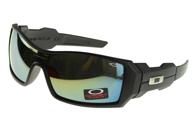 Oakley Oil Rig Sunglasses Black Frame Colored Lens