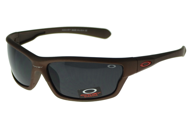 Oakley Asian Fit Sunglasses Brown Frame Black Lens
