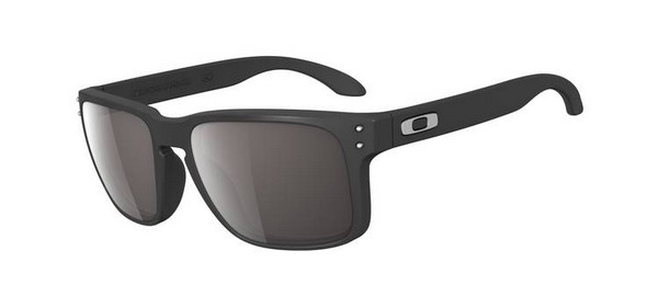 Oakley Holbrook Matte Black Warm Grey Sunglasses