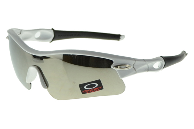 Oakley Radar Range Sunglasses White Frame Gray Lens