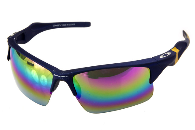 Oakley Frogskin Sunglasses Steelblue Frame Chromatic Lens