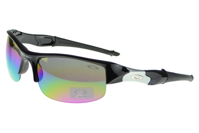 Oakley Flak Jacket Sunglasses black Frame multicolor Lens