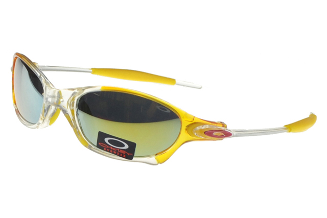 Oakley Juliet Sunglasses Yellow Frame Silver Lens