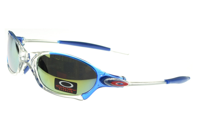 Oakley Juliet Sunglasses blue Frame yellow Lens