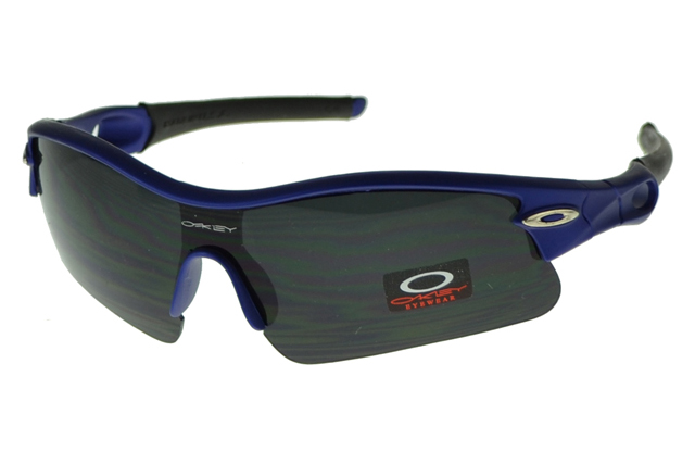 Oakley Radar Range Sunglasses Blue Frame Black Lens