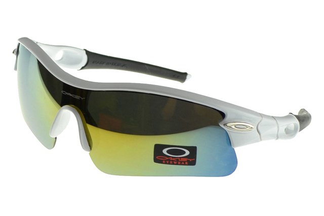 Oakley Radar Range Sunglasses White Frame Colored Lens