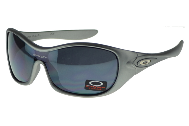 Oakley Antix Sunglasses Gray Frame Black Lens