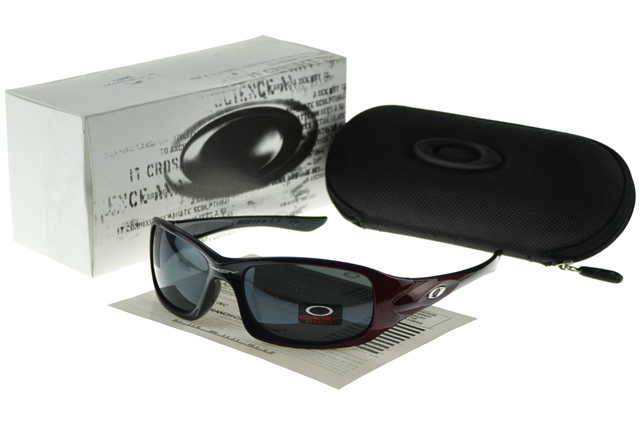 Oakley Polarized Sunglasses red Frame blue Lens
