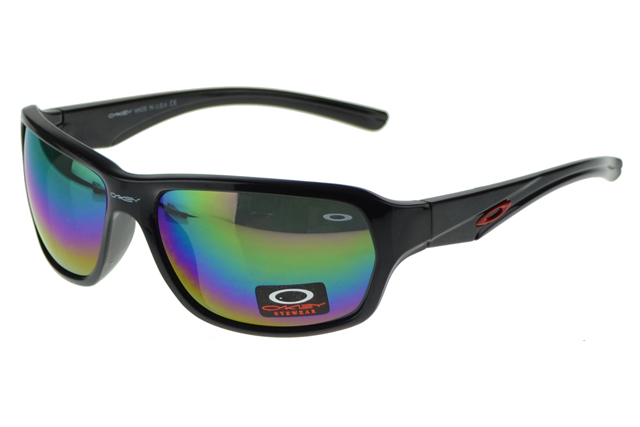 Oakley Asian Fit Sunglasses Black Frame Colored Lens