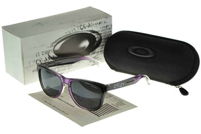 Oakley Frogskin Sunglasses purple Frame black Lens