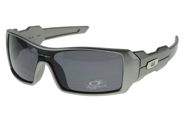 Oakley Oil Rig Sunglasses Gray Frame Gray Lens