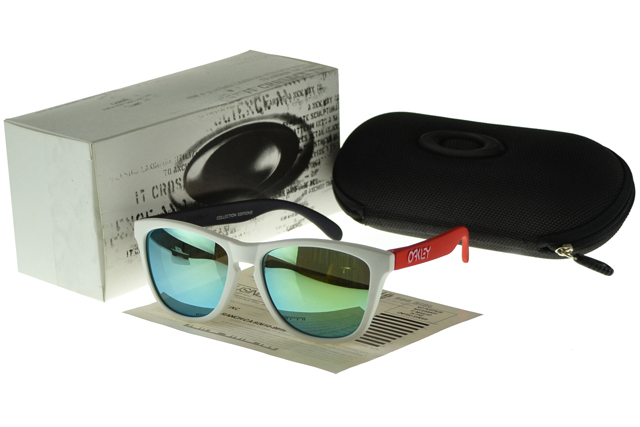 Oakley Frogskin Sunglasses red Frame blue Lens