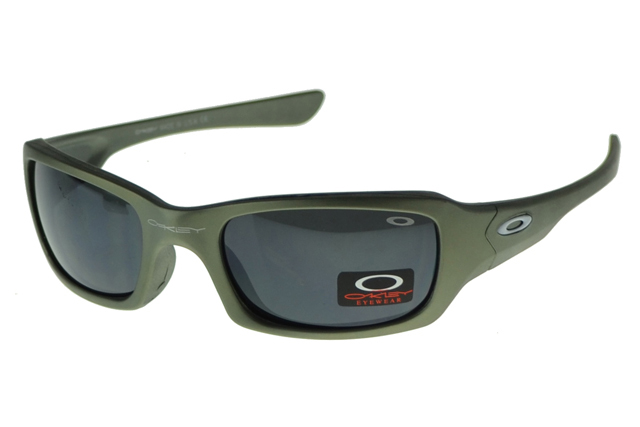 Oakley Polarized Sunglasses Gray Frame Black Lens