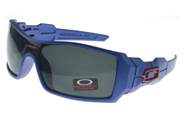 Oakley Oil Rig Sunglasses white Frame grey Lens