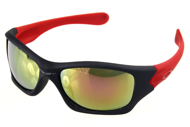 Oakley Radar Range Sunglasses Black Red Frame Yellow Lens