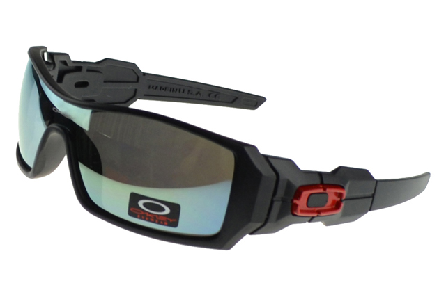 Oakley Oil Rig Sunglasses Black Frame Colored Lens