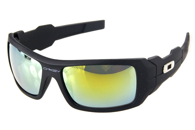 Oakley Antix Sunglasses Black Frame Gold Lens