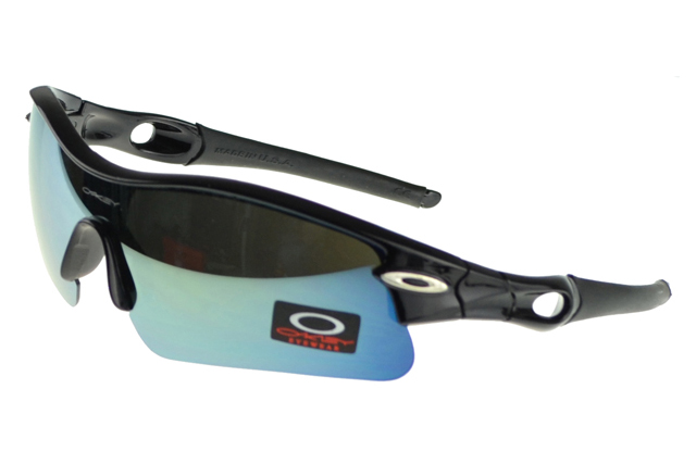 Oakley Radar Range Sunglasses black Frame blue Lens
