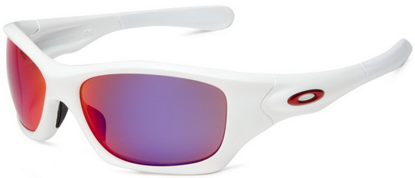 Oakley Pit Bull Asian Fit Matte White OO Red Sunglasses