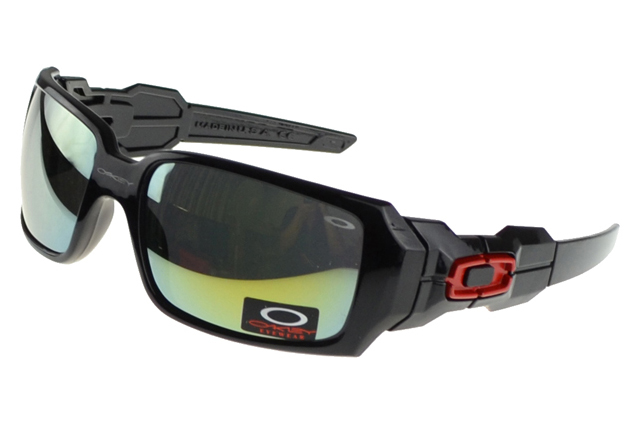 Oakley Oil Rig Sunglasses black Frame green Lens