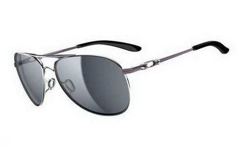 Oakley Daisy Chain Women Polished Chrome Grey Sunglasses