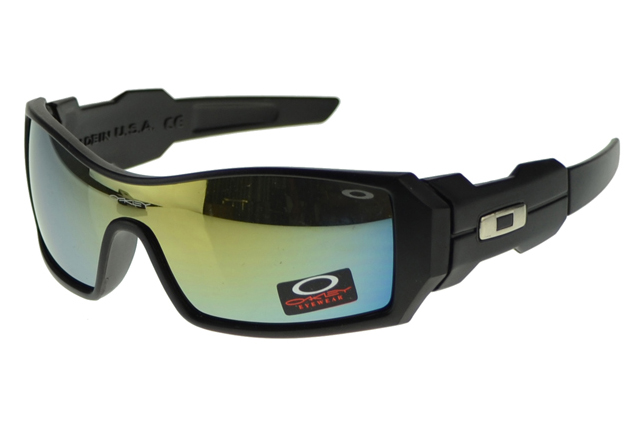 Oakley Oil Rig Sunglasses Black Frame Colored Lens