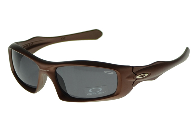 Oakley Asian Fit Sunglasses Brown Frame Gray Lens