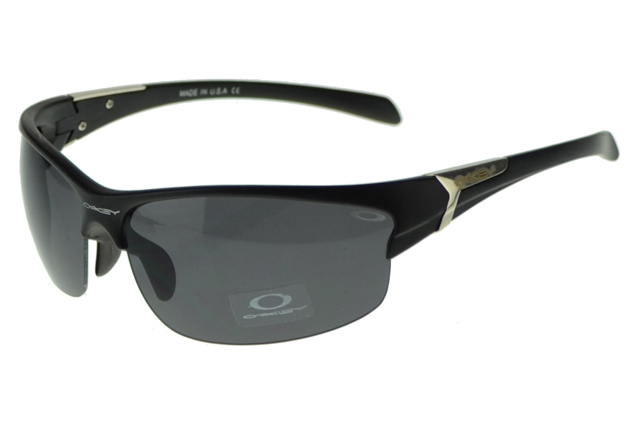 Oakley Asian Fit Sunglasses Black Frame Gray Lens