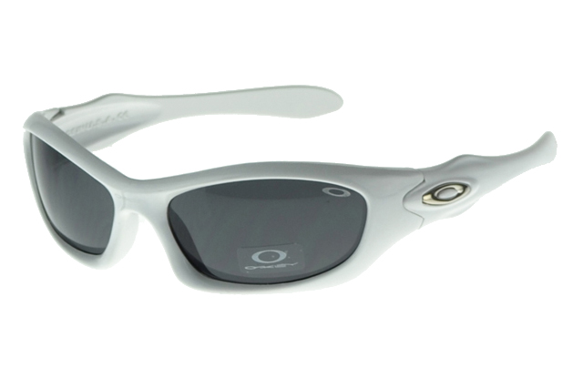 Oakley Asian Fit Sunglasses White Frame Gray Lens
