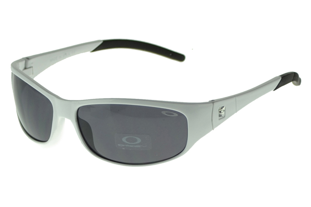 Oakley Asian Fit Sunglasses White Frame Gray Lens