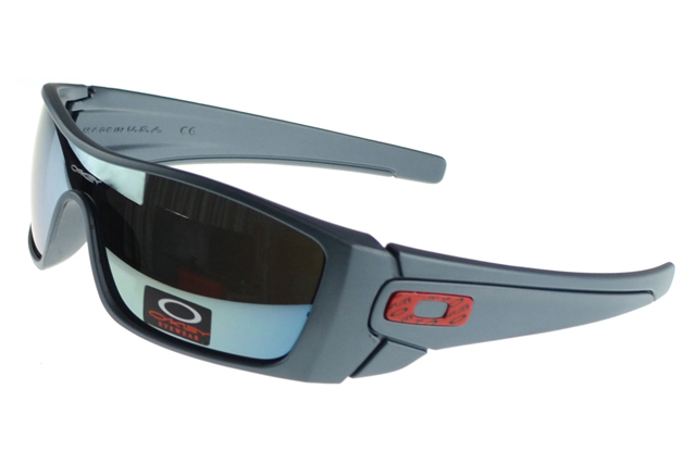 Oakley Batwolf Sunglasses grey Frame blue Lens