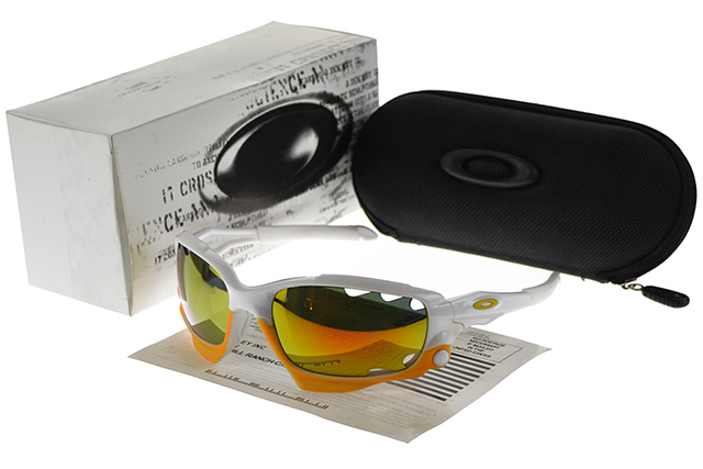 Oakley Polarized Sunglasses white Frame yellow Lens