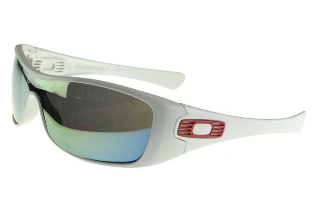 Oakley Antix Sunglasses white Frame multicolor Lens